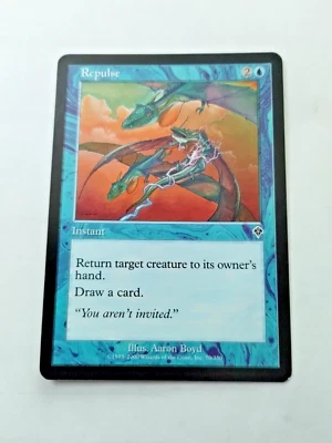 MTG Repulse Invasion 70/350 Regular Common - Edge wear - See pics - Image 1 of 4