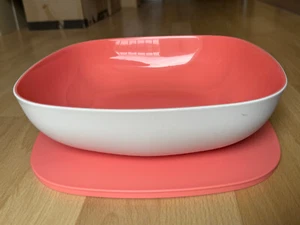 Tupperware Alregra 2,5 L quadratisch in Lachs/Rosa - Servierschale - TOP/NEU!!! - Bild 1 von 5