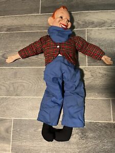 Vintage Howdy Doody Ventriloquist Dummy Doll 1973 National Broadcasting Eegee