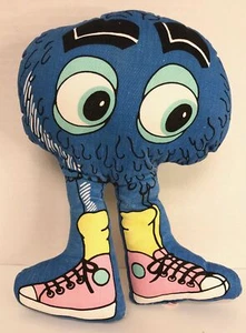 McDonalds McDonaldland 1987 FRY GUY almohada azul tela de felpa 10" vintage - Imagen 1 de 2