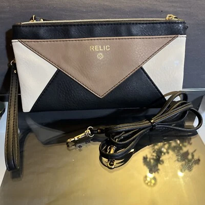 Relic By Fossil Wristlet Clutch Wallet Credit Coin Cash ID & Extra Pocket - Image 1 of 4