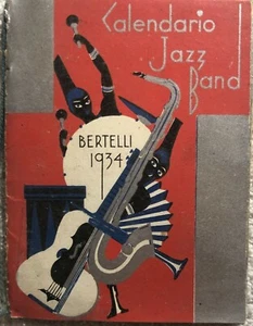Calendarietto Jazz Band di Aa.vv.,  1934,  Bertelli - Picture 1 of 1