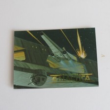 1996 Battlestar Galactica Promo Card P2 Trading Dart