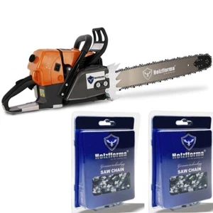 Cabezal eléctrico de motosierra Holzfforma G660 5,2 kW barra estándar cadena de salto rasgado - Imagen 1 de 4