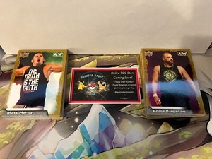 2022 AEW Upper Deck Gold Parallel Cards (Pick Your Cards!) Complete Your Set!