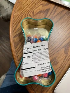 Vintage Scooby Doo Sammler Dose mit Gummikugeln, neu im Karton, nie geöffnet - Bild 1 von 4