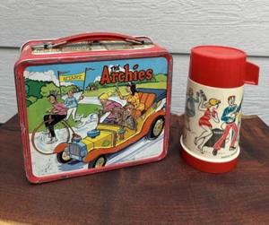 Vintage 1969 THE ARCHIES Lunchbox Aladdin Industries w/ Thermos Very Nice- READ - Picture 1 of 24