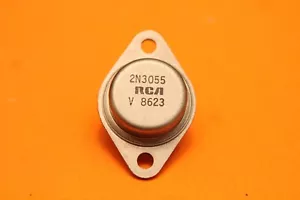 VINTAGE GENUINE RCA 2N3055V NPN SILICON TRANSISTOR - V variant : hFE 20 ~ 250 - Bild 1 von 5