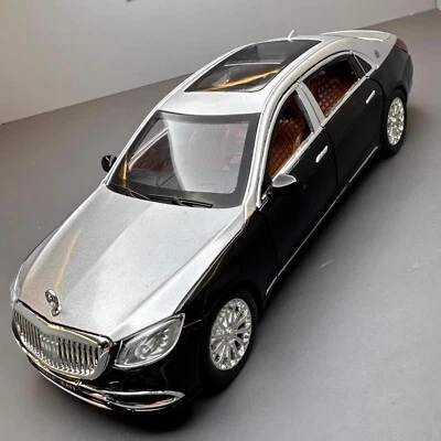 Maybach amggls600 alloy model car 1:24 Silver - Image 1 of 4