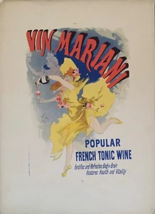 “VIN MARIANI", Les Maîtres de l' Affiche, plate 77. JULES CHÉRET, c.1895. - Bild 1 von 1