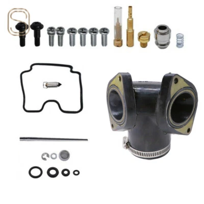 Colector de admisión de carburador y kit de reconstrucción para Yamaha Road Star 1600 XV1600 99-03 Foto 1 de 4