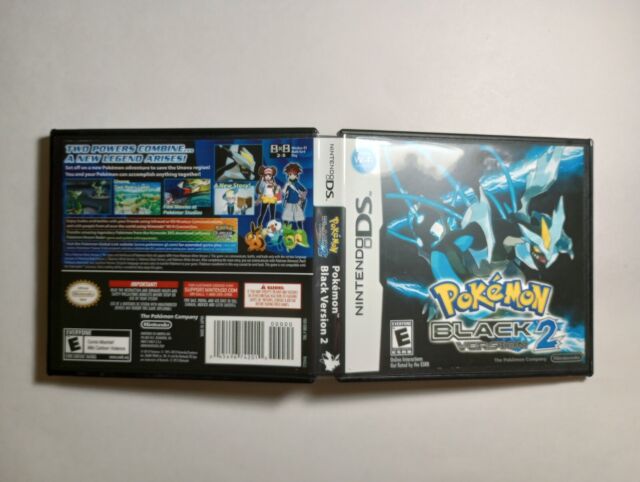 Pokémon Pokemon Black Version REPRODUCTION CASE No Game 