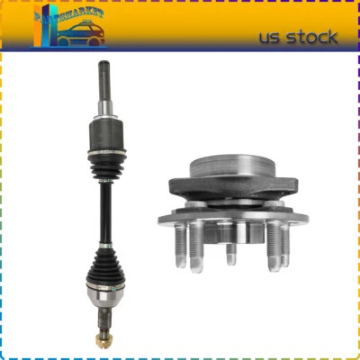 前左 CV 轴轮毂轴承适用于 2010 - 2016 雪佛兰 Equinox Gmc Terrain — 第 1/4 张图片