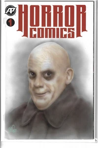 Horror Comics #1 Original Uncle Fester Sketch Cover Comic Art The Adams Family - Picture 1 of 1
