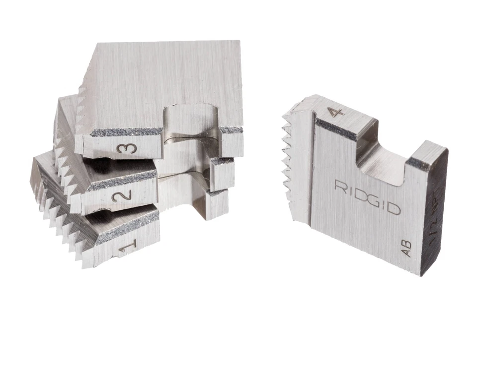 Ridgid 37830 3/4” RH NPT 14 TPI Replacement Dies Made in USA - Image 1 of 1