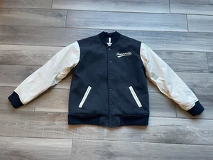 Abercrombie girls 15/16 Varsity Jacket Bomber. EUC. - Picture 1 of 4