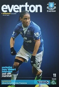 EVERTON v TOTTENHAM - 06.12.09 - OFFICIAL PREMIER LEAGUE PROGRAMME - 2009/10 - Picture 1 of 1