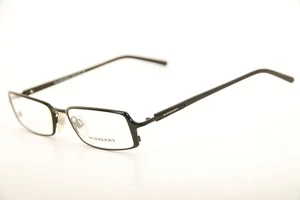 New Authentic Burberry B 1011 1001 Black 52mm Frames Eyeglasses Italy RX - Picture 1 of 7