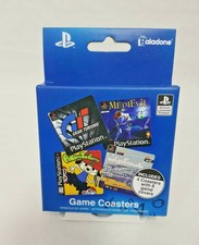 SOTTOBICCHIERI/COASTERS 'GAME LOGO' COPERTINE GIOCHI PLAYSTATION 1