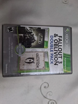 Fallout 3 & Oblivion Double Pack (Microsoft Xbox 360, 2012) - Image 1 of 4