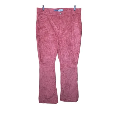 Old Navy Corduroy Flare Pant 16 Spice Girl Higher High Rise Secret Smooth Pocket - Image 1 of 4