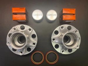 STRANGE ALUMINUM STRUT Hubs (One Pair) and Steering Knuckles for 110/120 Kits - Foto 1 di 2