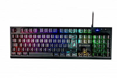 Tastiera da Gaming USB Layout Full-size (100%) QWERTY RGB - KingPin X2 Verbatim - Immagine 1 di 2