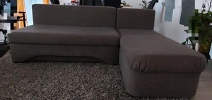 Couch mit Schlaffunktion und Bettkasten - Bild 1 von 8