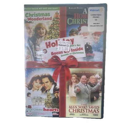 Holiday Four Film Collector's Set DVD, 2009, 2-Disc Set 4 Christmas Movie Sealed - Image 1 of 2