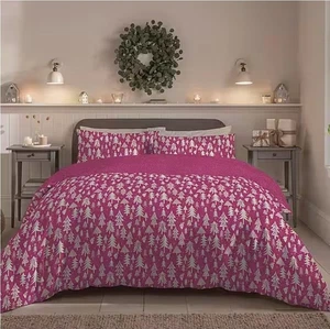 Set copripiumino Copenhagen Home Fable blu - matrimoniale - rosa - Foto 1 di 1