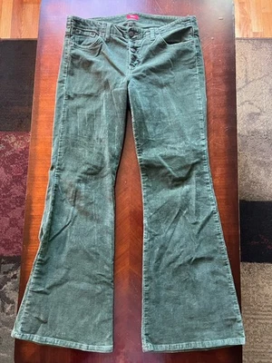 Women’s Size 11 Green Corduroy Mossimo Bell Bottoms Pants Jeans Old Stock 90s  - Image 1 of 4