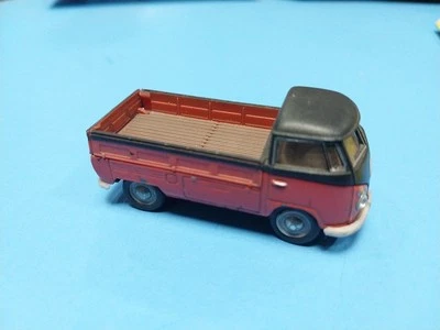 EUC Hongwell Cararama VW Volkswagen Red COMB1 Bull 1960 1/72 Scale - Image 1 of 4