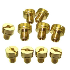 Metal Main Jets for Mikuni Carb Thread Length 5mm Cap Height 4mm Cap Dia 8mm - Picture 1 of 7