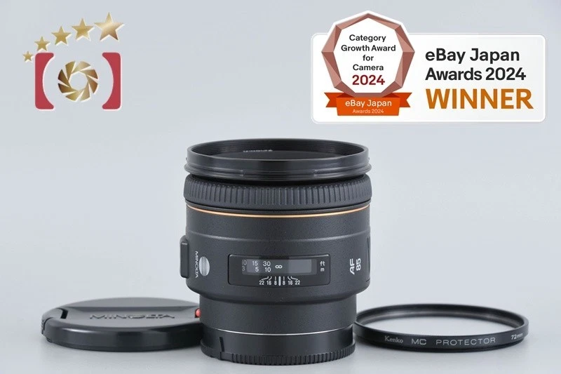 MINOLTA AF 85mm f1.4 new G 極美品 MINOLTA AF 85mm f1.4 new