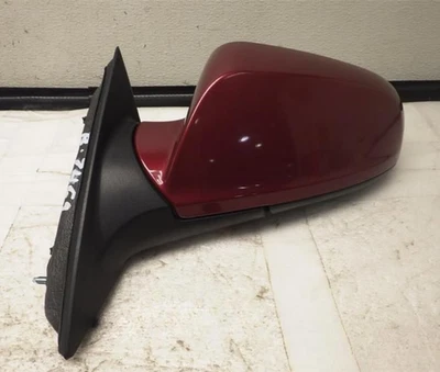 2008-2010 Chevrolet Malibu Left Driver Side View Power Mirror Door Maroon Oem Foto 1 de 4