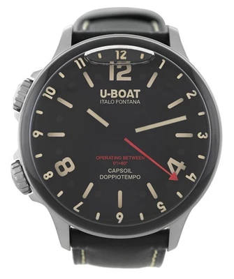 U-Boat Capsoil Doppiotempo 9672 Oil-Filled Dial GMT Steel 55MM Men Quartz - image 1 of 4
