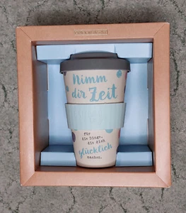 Coffee to go, Bamboo to go Premium Cup, Becher, Bambus, Grafik Werkstatt neu OVP - Bild 1 von 6