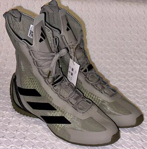 ADIDAS Speedex Ultra Grey Green Black Boxing Shoes NEW Mens Youth Sz 6.5 HP9598 - Picture 1 of 9