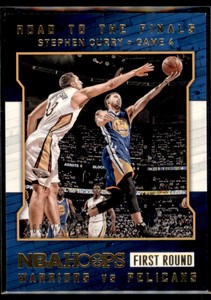 Stephen Curry 2015-16 Hoops Road to the Finals First Round 651/2015 #25 Golden