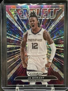 Ja Morant 2021 Panini Prizm #9 Fearless Fast Break Prizm - Imagen 1 de 10