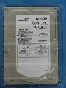 SEAGATE ST3146707LC 146GB 10K 3.5" SCSI HARD DRIVE HDD - Picture 1 of 4