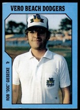 1985 TCMA Vero Beach Dodgers Rob Giesecke Vero Beach Dodgers #24
