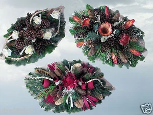 T14-83 Grabdecke Totensonntag Gesteck Allerheiligen Grabgesteck Grabschmuck - Bild 1 von 14