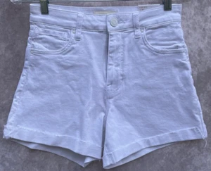 KUT from the Kloth High Rise Jane Shorts Women's Size 00 White Cut Off NWT - Picture 1 of 17