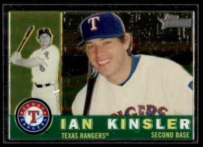 2009 Topps Heritage Chrome Ian Kinsler /1960 Rangers #C7 - Image 1 of 2