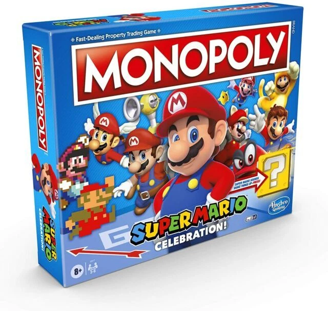 Hasbro Monopoly Super Mario Celebration Edition Board Game - E9517