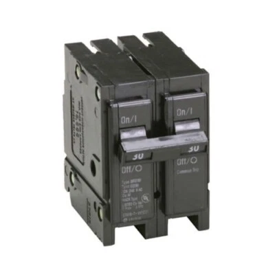 (1) NEW Eaton BR230 30Amp 2 Pole Standard Trip Circuit Breaker Cutler Hammer  - Image 1 of 2