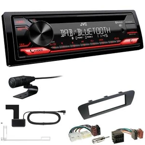 JVC KD-DB622BT DAB Auto Radio USB BT für Renault Scenic Grand Scenic dunkelbraun - Bild 1 von 5