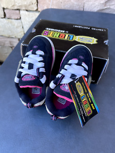 New Skechers Sport Sneakers Shoes baby toddler Girls Boys size 8.5