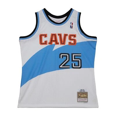 Cleveland Cavaliers Mark Price Mitchell & Ness White 1994/95 NBA Swingman Jersey - Image 1 of 4